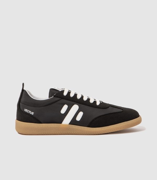 Sabana Man Black — zapatillas veganas con cuero de cactus